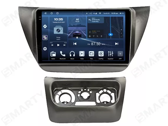 Магнитола для Mitsubishi Lancer 9 (2000-2010) Андроид CarPlay