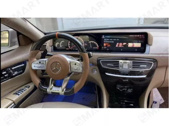 Магнитола для Mercedes S-Class W221 2005-2013 - 12.3" Андроид CarPlay