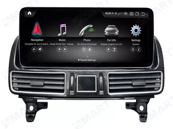 Магнитола для Mercedes GL/ML X166/W166 (2011-2016) - 12.3 дюйма Андроид CarPlay