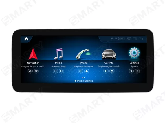 Магнитола для Mercedes SLK/SLC-Class R172 (2011-2019) - 9 дюймов Андроид CarPlay