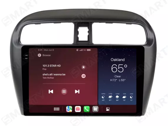 Mitsubishi Mirage / Space Star (2012-2024) Apple Carplay