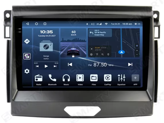 Магнитола для Ford Everest T6 (2015-2023) Андроид CarPlay