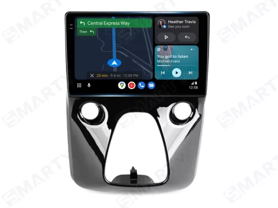 Магнітола для Citroen C1 (2014-2021) Андроїд CarPlay