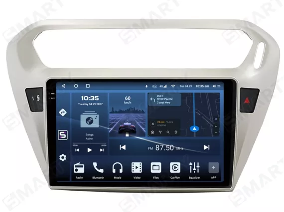 Магнітола для Citroen C-Elysee (2012-2018) Андроїд CarPlay