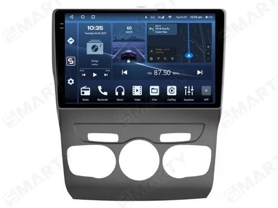 Магнітола для Citroen C4 (2011-2018) Андроїд CarPlay