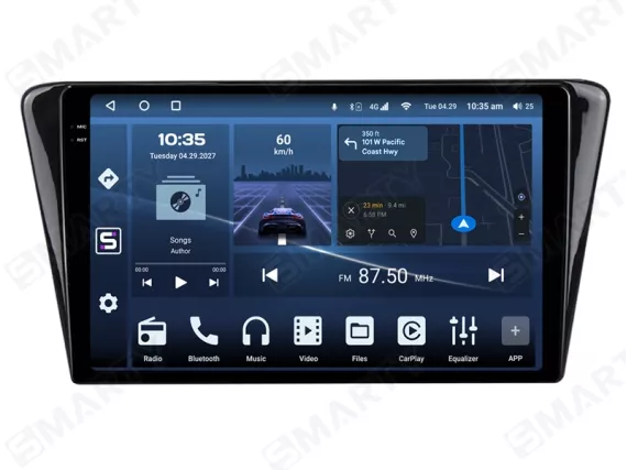 Магнитола для Peugeot 408 (2014-2018) Андроид CarPlay