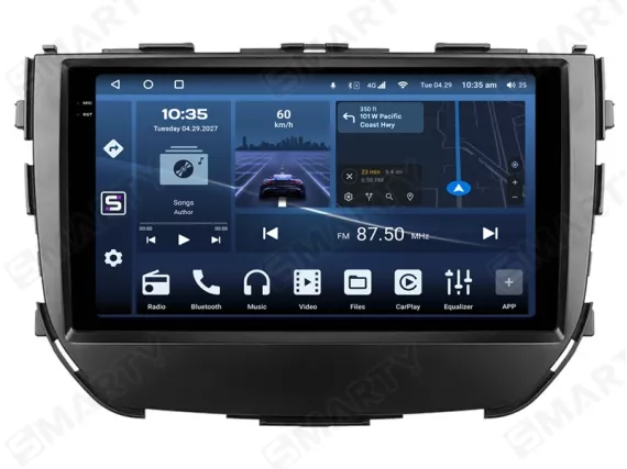 Магнітола для Suzuki Vitara Brezza / Toyota Urban Cruiser (2016-2022) Андроїд CarPlay