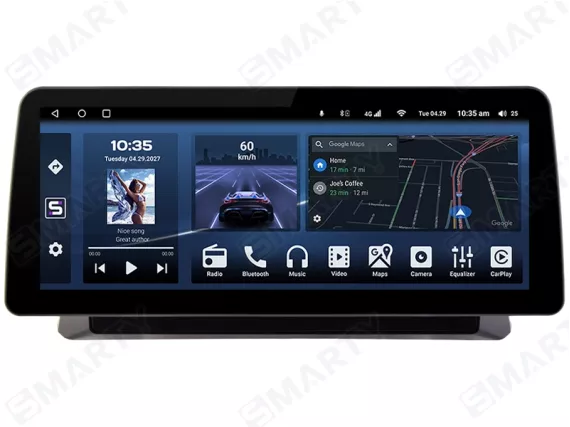 Магнитола для Honda Accord 8 USA (2007-2013) - 12.3 дюйма Андроид CarPlay