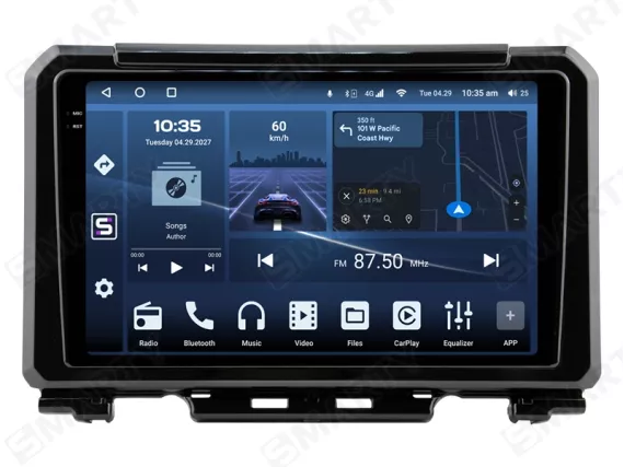 Магнитола для Suzuki Jimny JB74/JB64 (2018-2023) Андроид CarPlay