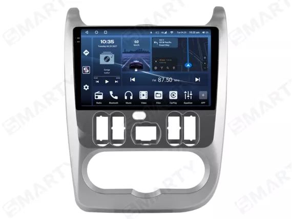 Магнитола для Renault Sandero (2007-2012) Андроид CarPlay