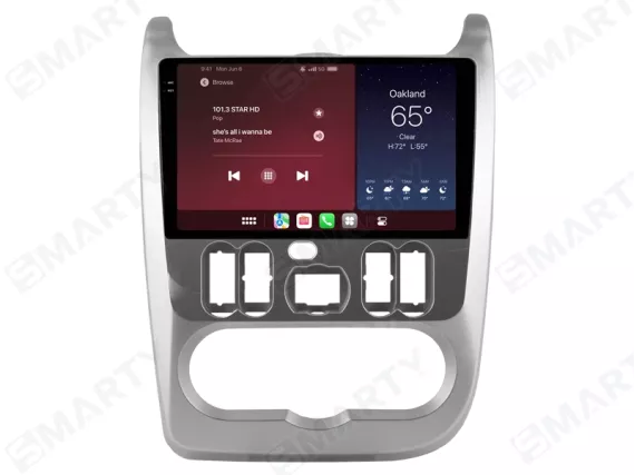 Renault Sandero (2007-2012) Apple Carplay