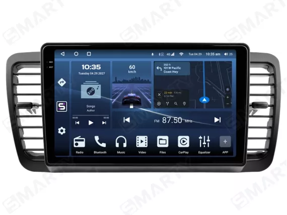 Магнітола для Subaru Legacy 4 (2003-2009) - Top screen Андроїд CarPlay