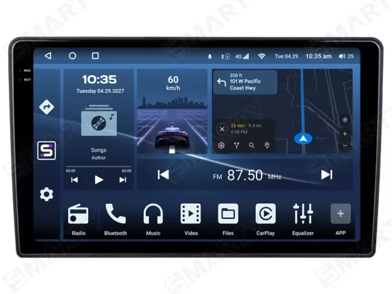 Магнітола для Citroen C5 2 (2008-2017) Андроїд CarPlay