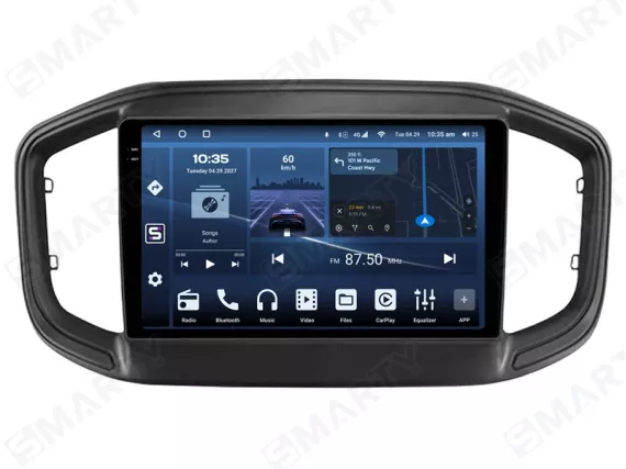 Магнітола для Fiat Strada (2021+) Андроїд CarPlay