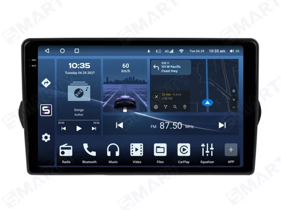 Магнітола для Fiat Tipo / Egea (2015-2020) Андроїд CarPlay