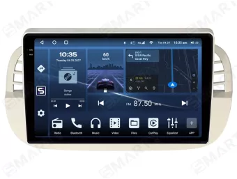 Магнітола для Fiat 500 (2007-2015) Андроїд CarPlay