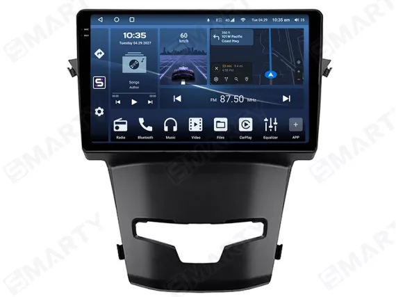 Магнітола для Ssang Yong Korando C200 Facelift (2014-2017) Андроїд CarPlay