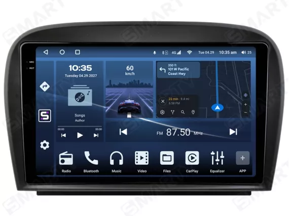 Магнітола для Mercedes-Benz SL-Class R230 (2001-2011) Андроїд CarPlay