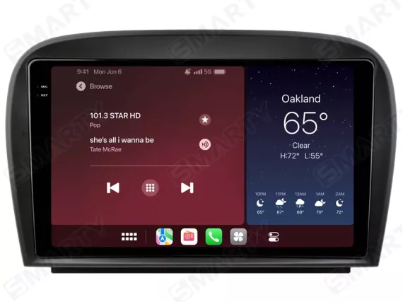 Mercedes-Benz SL-Class R230 (2001-2011) Apple Carplay