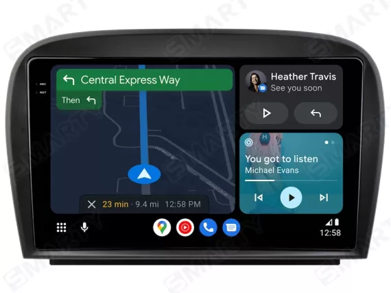 Mercedes-Benz SL-Class R230 (2001-2011) Android Auto