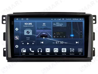 Магнитола для Smart дляtwo A451/C451 (2007-2012) Андроид CarPlay