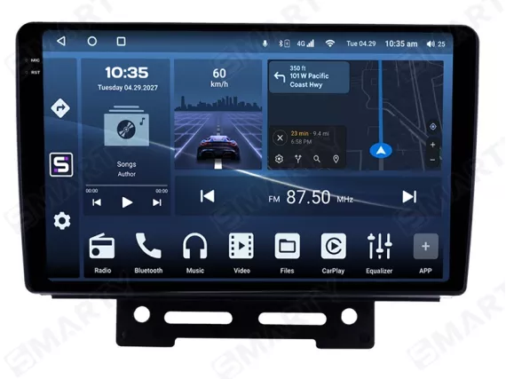 Магнітола для Geely Emgrand EC7 (2016-2018) Андроїд CarPlay