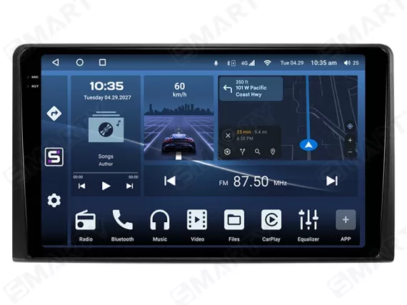 Магнітола для MG ZS (2020+) Андроїд CarPlay