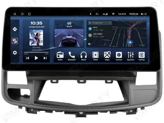 Магнітола для Nissan Teana/Altima 2 (2008-2013) - 12.3 андроїд CarPlay