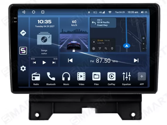 Магнитола для Land Rover Range Rover Sport FL Андроид CarPlay