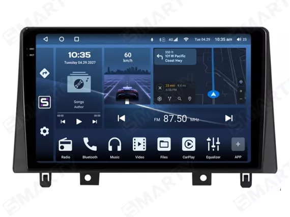 Магнитола для Jac S3 (2019+) Андроид CarPlay