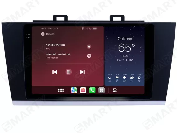 Subaru Legacy 6 Gen BN (2014-2019) Apple CarPlay