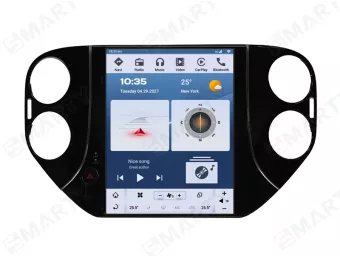 Магнітола для Volkswagen Tiguan (2011-2018) Тесла Андроїд CarPlay
