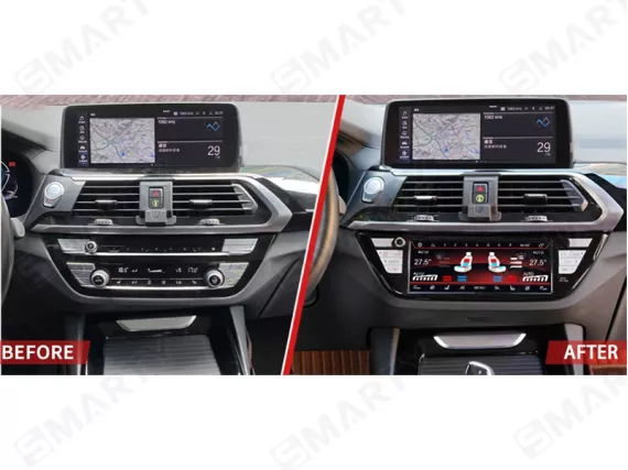 BMW X3 G01 (G03) / X4 G02 (2017+) панель климат-контроля