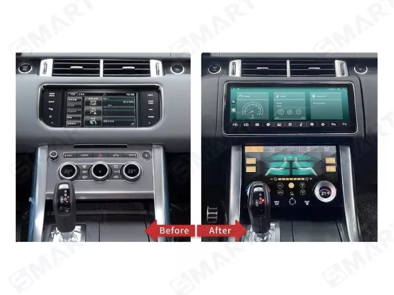 Range Rover Sport 2013-2017 панель климат-контроля 10" экран - w/o CD