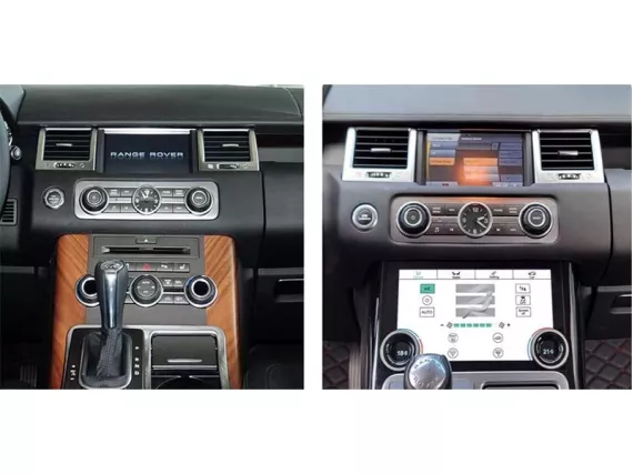 Range Rover Sport (2010-2013) панель климат-контроля - 10 дюймов