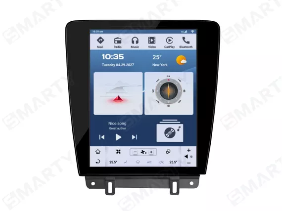 Магнитола для Ford Mustang (2010-2014) Тесла Андроид CarPlay