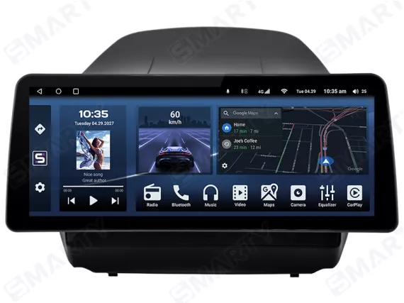 Магнитола для Hyundai Tucson 2 LM (2009-2015) - 12.3 дюйма Андроид CarPlay