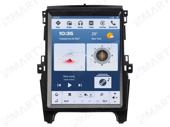 Магнитола для Ford Ranger (2015-2020) Тесла Андроид CarPlay