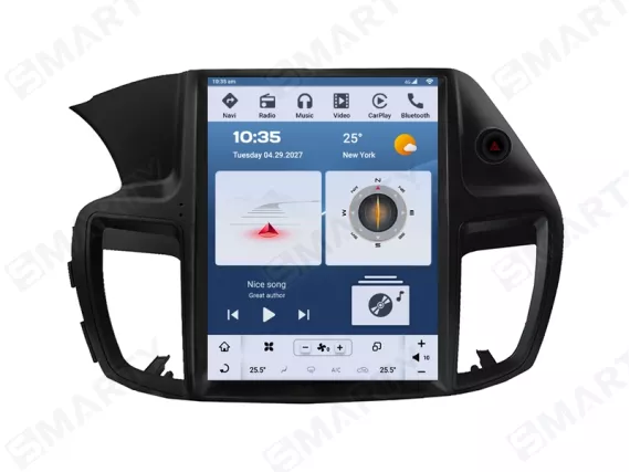 Магнитола для Honda Accord 9 (2012-2018) Тесла Андроид CarPlay