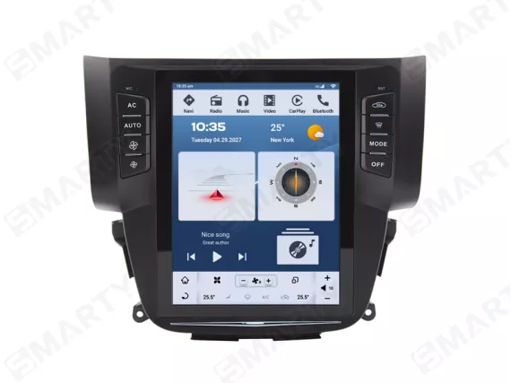 Магнітола для Nissan Sentra/Sylphy (2012-2019) Тесла Андроїд CarPlay