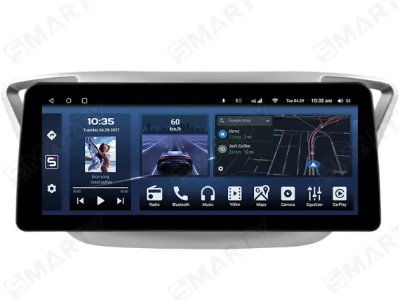 Магнітола для Hyundai Accent/Solaris/Verna (2017-2020) - 12.3 дюйми CarPlay