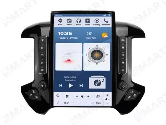 Магнітола для GMC Sierra (2013-2019) Тесла - 14.4 дюйми 2K Андроїд CarPlay