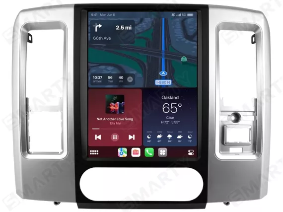Dodge RAM (2008-2012) Apple CarPlay Tesla