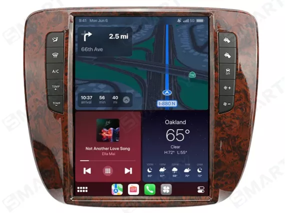 GMC Yukon (2007-2013) Apple CarPlay Tesla