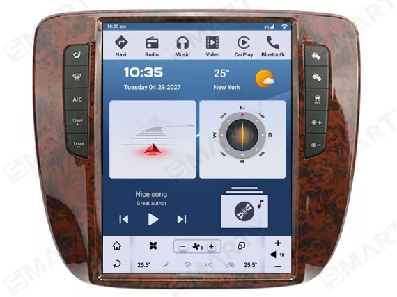 Магнитола для Chevrolet Tahoe (2006-2014) Тесла Андроид CarPlay