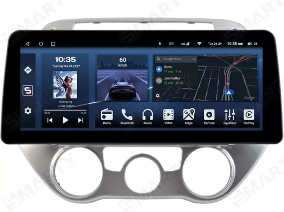 Магнітола для Hyundai i20 Facelift (2012-2014) - 12.3 дюйми Андроїд CarPlay