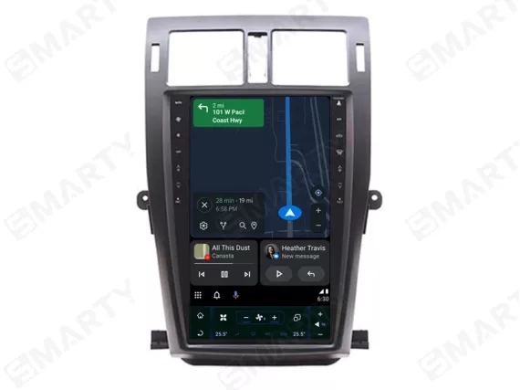 Toyota Crown S200 (2008-2012) Android Auto Tesla