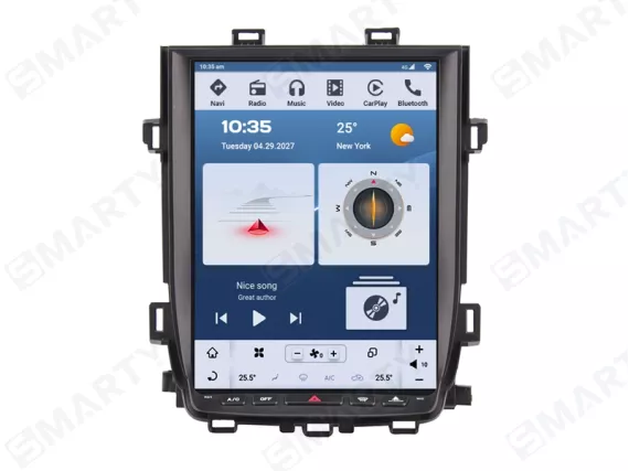 Магнітола для Toyota Alphard/Vellfire (2008-2015) High ver. Тесла Андроїд CarPlay