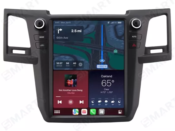 Toyota Hilux (2004-2016) Apple Carplay Tesla