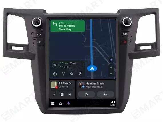 Toyota Hilux (2004-2016) Android Auto Tesla